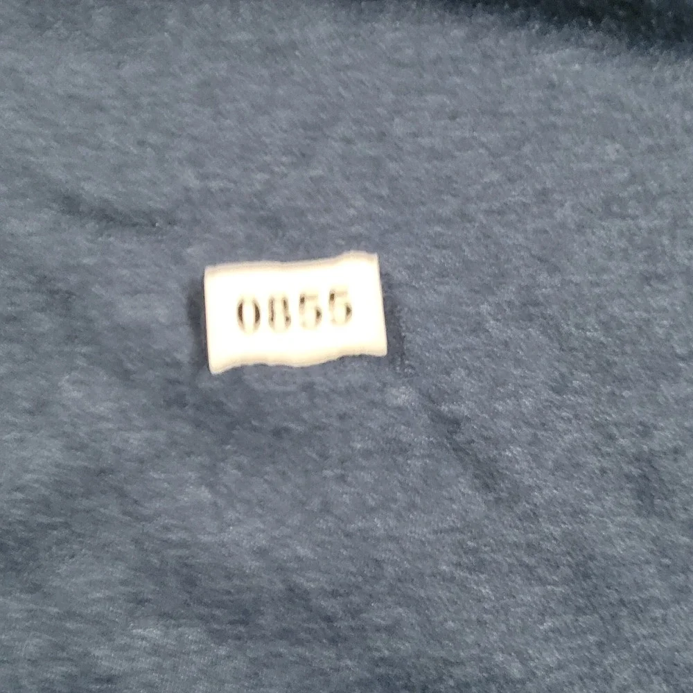 Orvis Men's Signature Fleece Jacket Men's M 1/4 Zip‎ Snap Sweatshirt Blue 615914